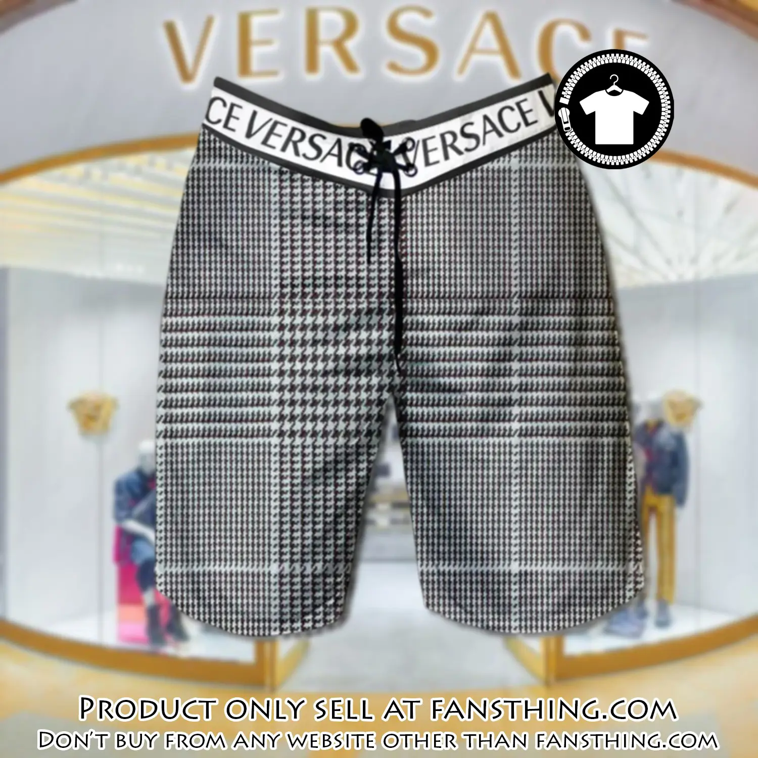 Versace medusa luxury brand premium fashion shorts for men fst5707934
